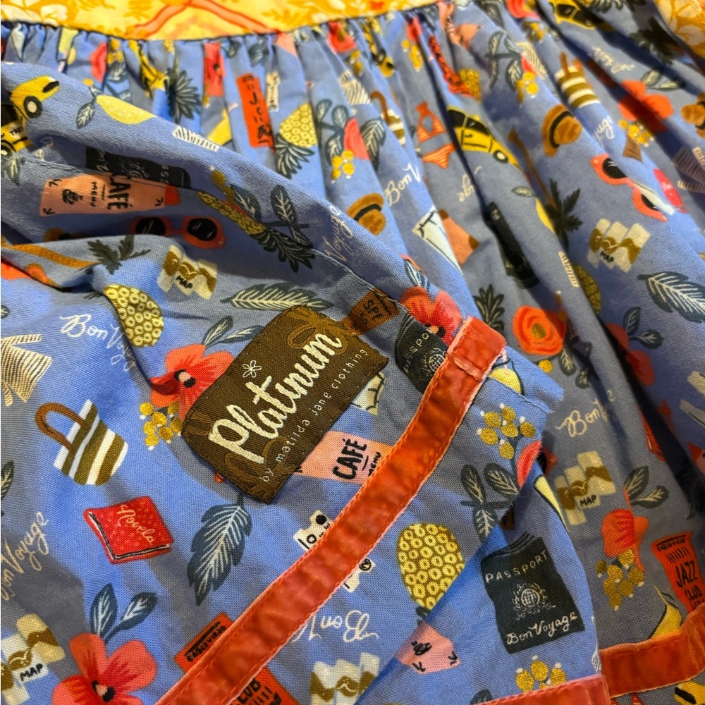 Travel Essentials Bon Voyage Shasta Tunic EUC - Picture 4 of 8